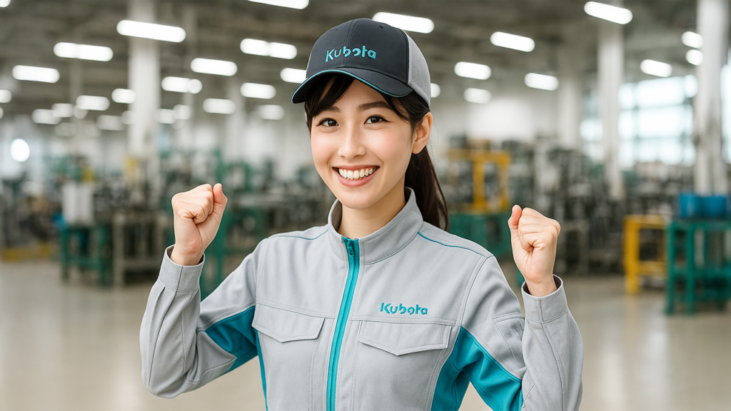 クボタ期間工の女性