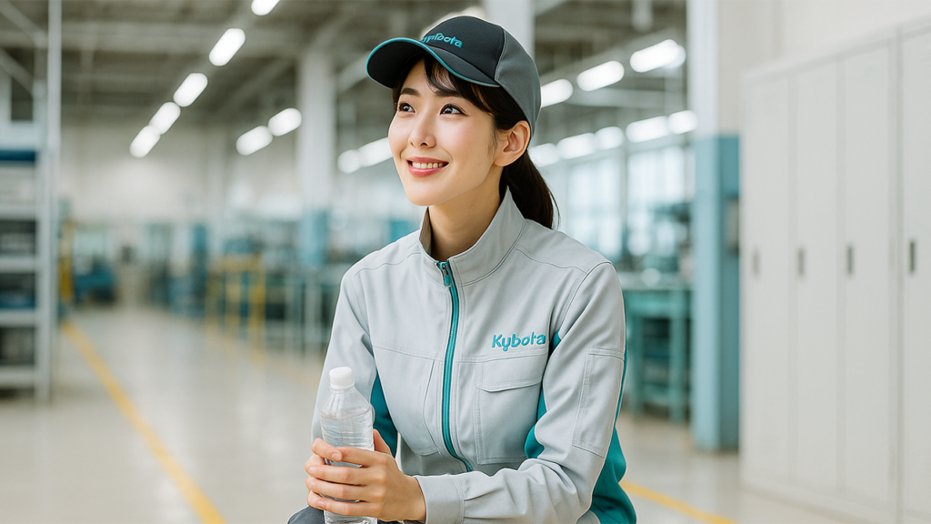 クボタ期間工の女性