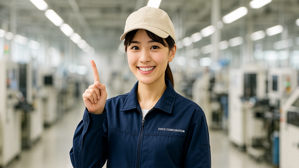 ディスコ期間工の女性