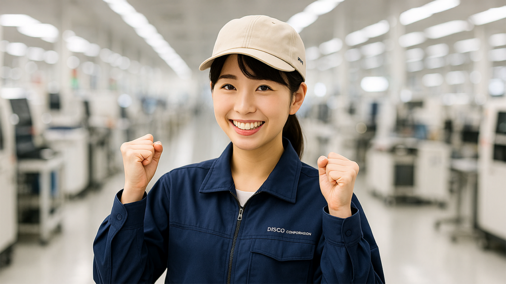 ディスコ期間工の女性