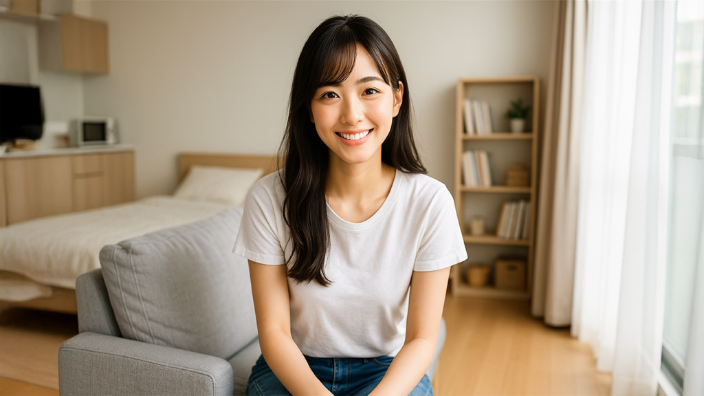 就職活動中の女性