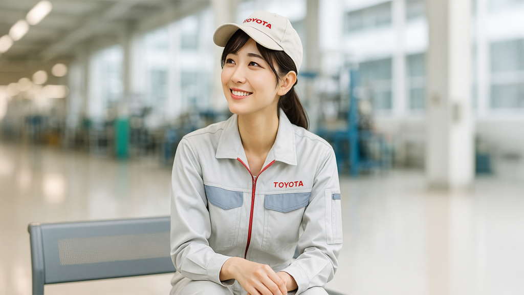 トヨタ期間工の女性