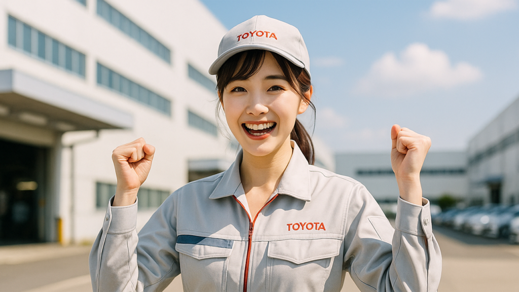 トヨタ期間工の女性