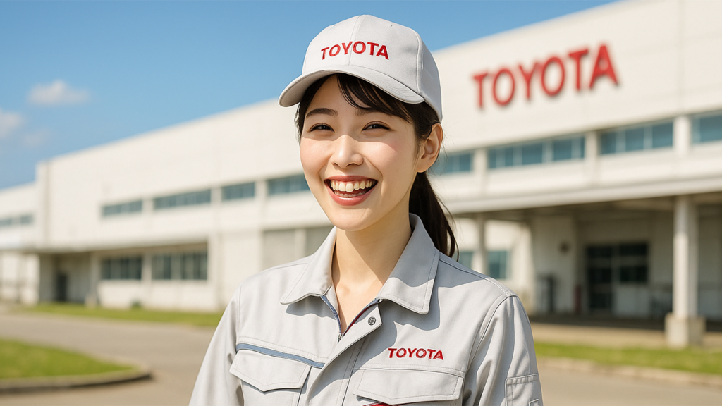 トヨタ期間工の女性