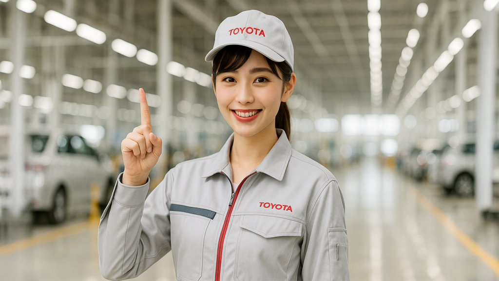 トヨタ期間工の女性