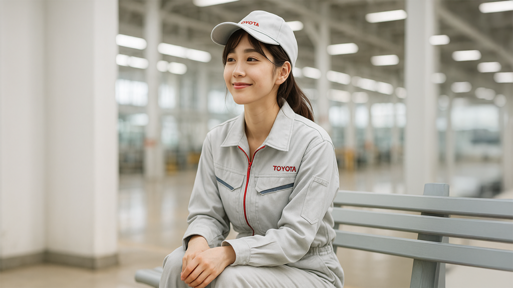 トヨタ期間工の女性