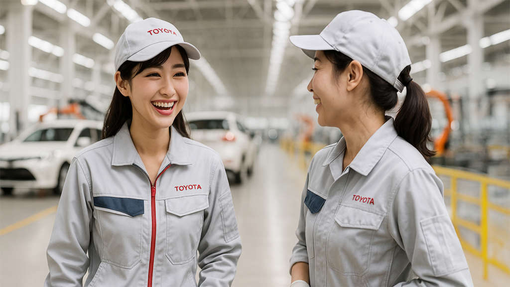 トヨタ期間工の女性