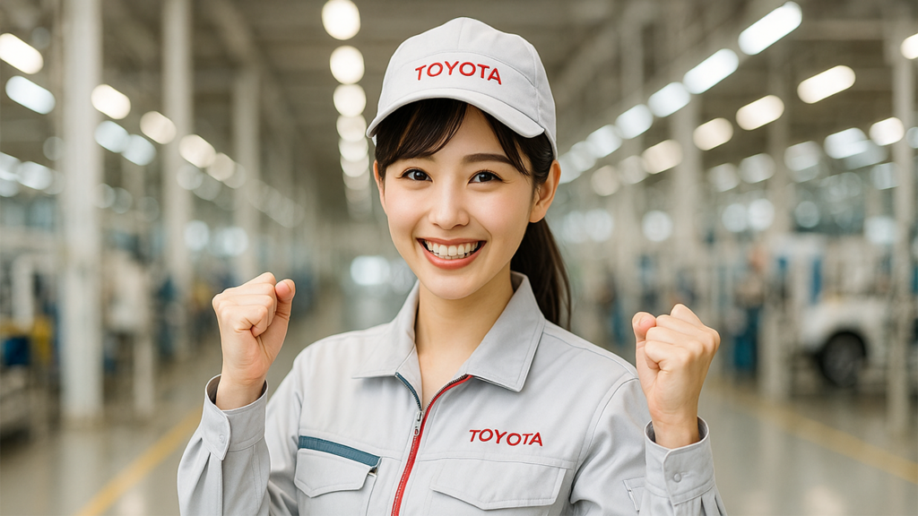 トヨタ期間工の女性