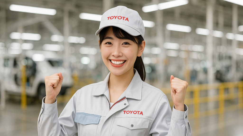 トヨタ期間工の女性