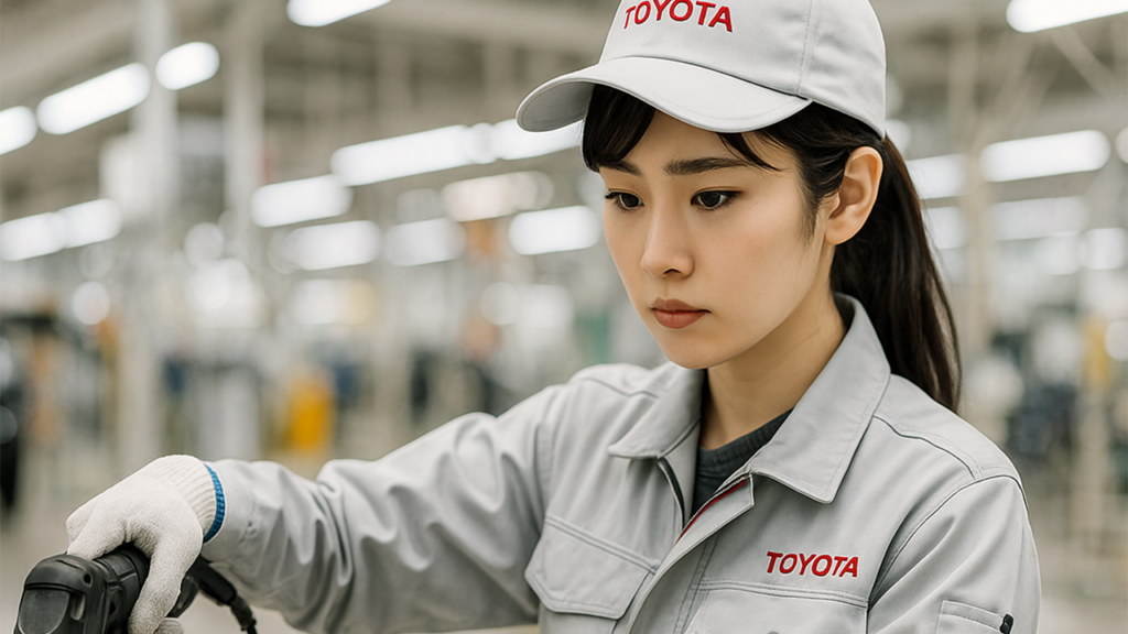 トヨタ期間工の女性