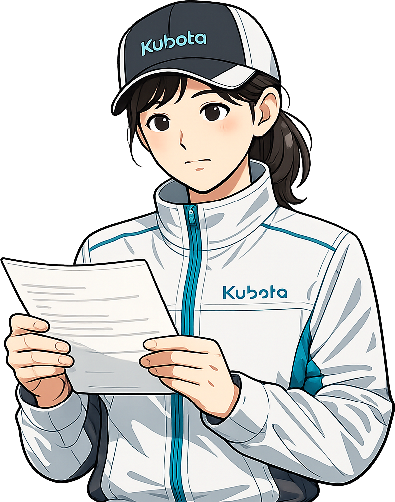 契約を確認している期間工