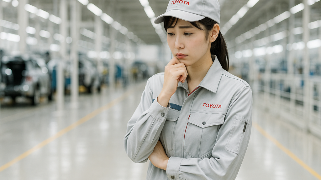 トヨタ期間工の女性