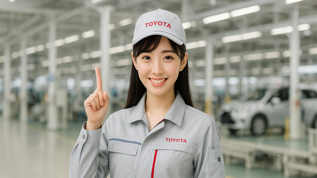 トヨタ期間工の女性