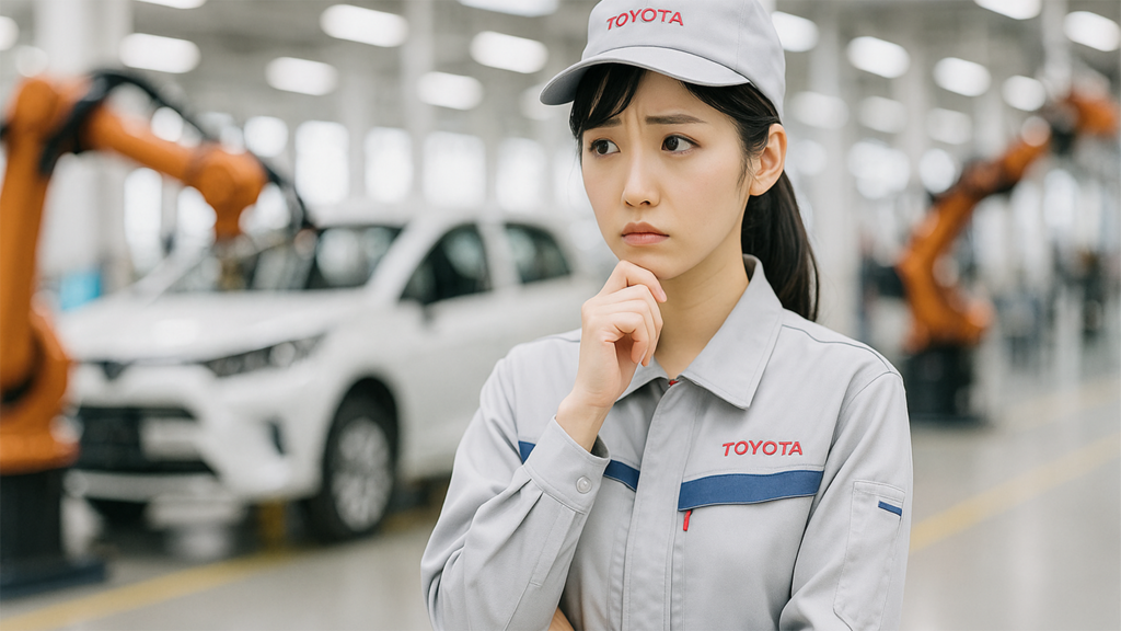 トヨタ期間工の女性