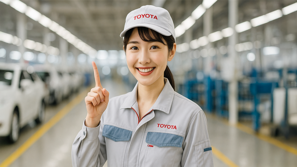 トヨタ期間工の女性