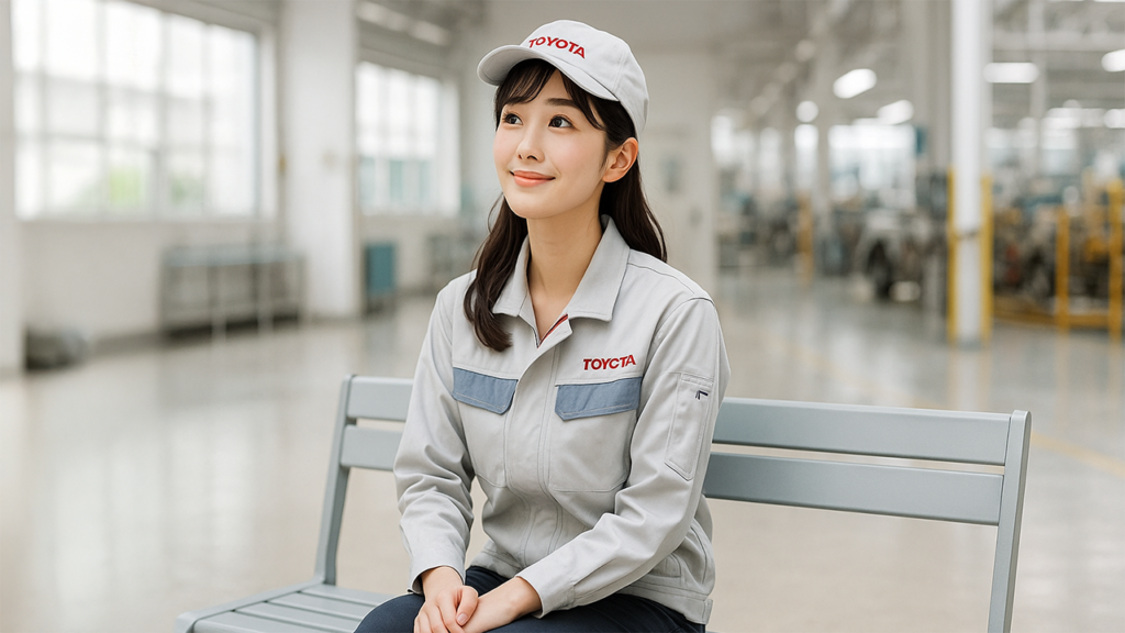トヨタ期間工の女性