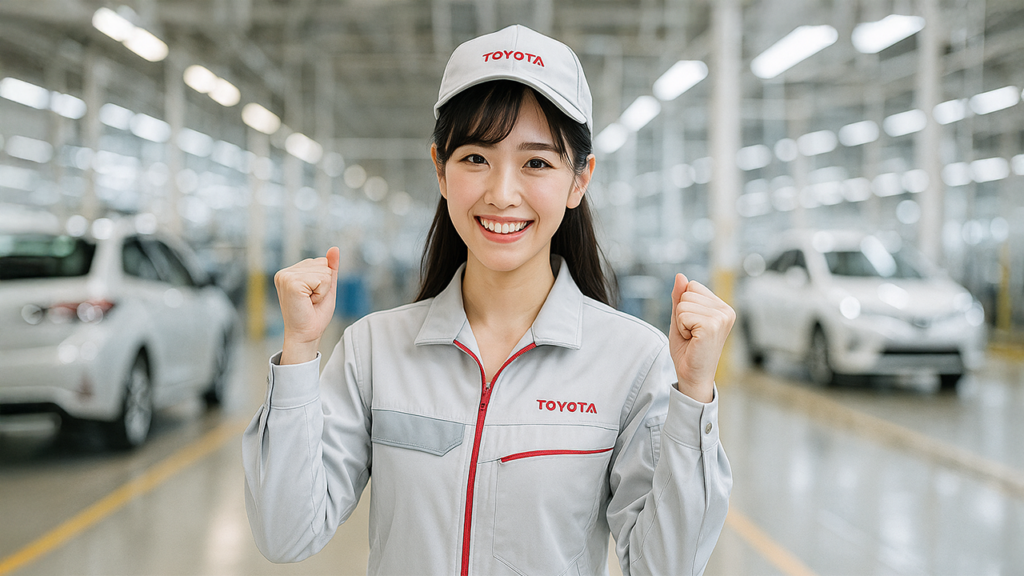 トヨタ期間工の女性
