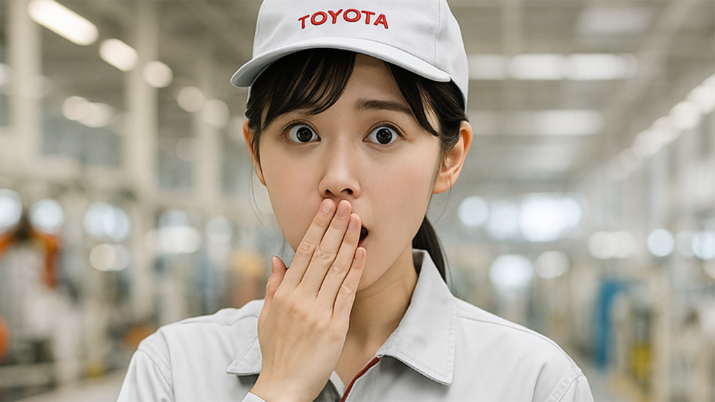 トヨタ期間工の女性