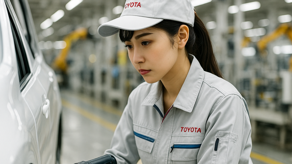 トヨタ期間工の女性