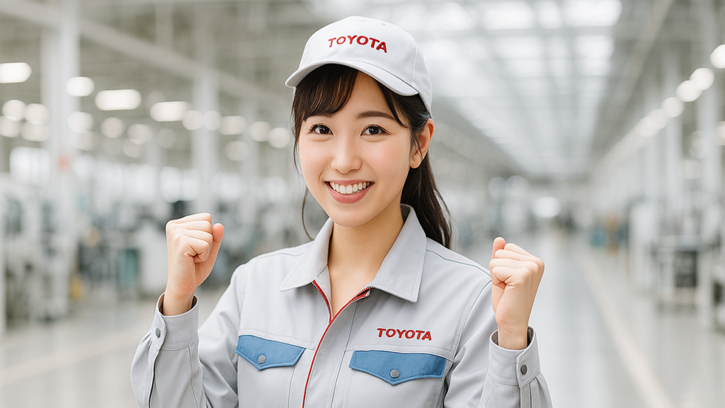 トヨタ期間工の女性