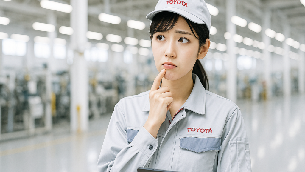 トヨタ期間工の女性