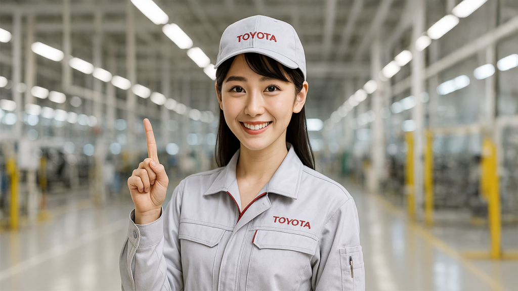 トヨタ期間工の女性