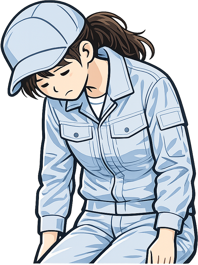 疲れている期間工
