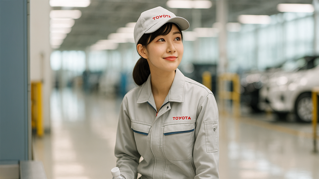 トヨタ期間工の女性