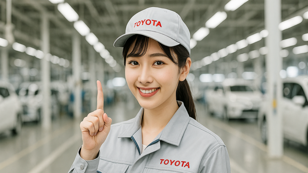 トヨタ期間工の女性