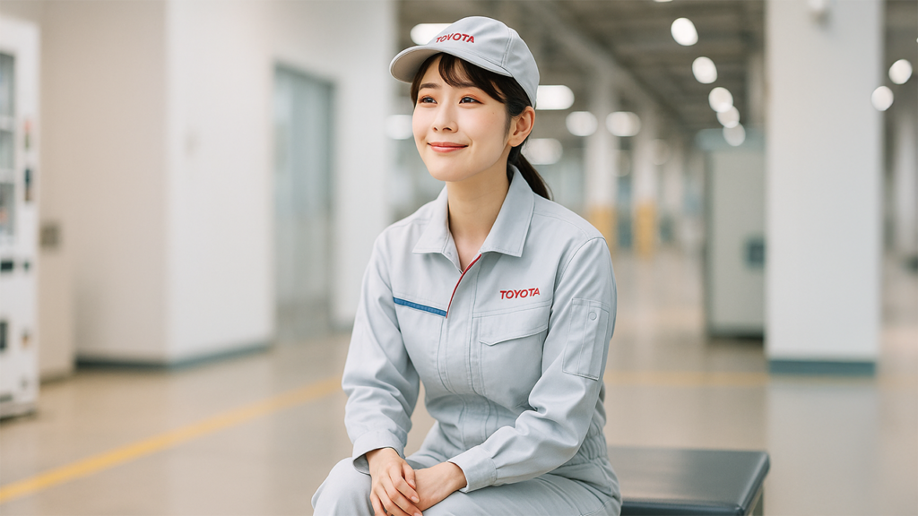 トヨタ期間工の女性
