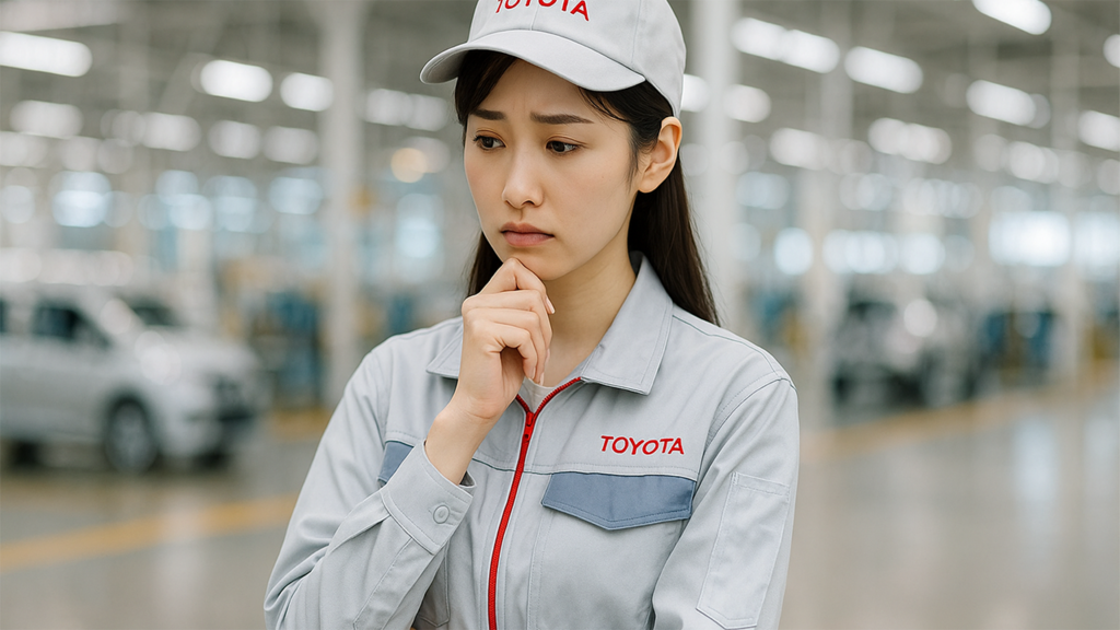 トヨタ期間工の女性