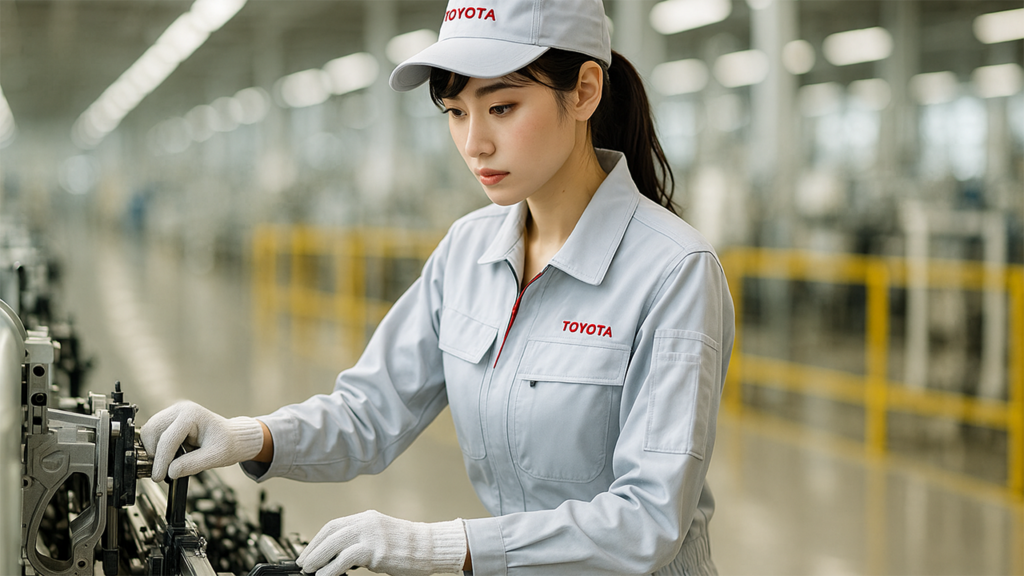 トヨタ期間工の女性