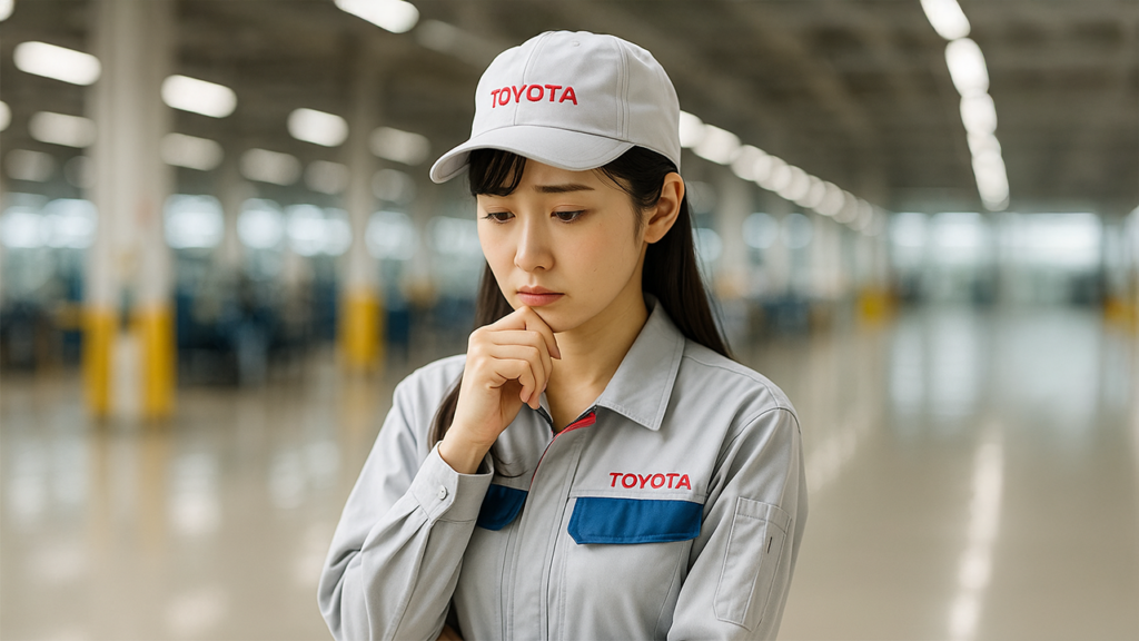 トヨタ期間工の女性