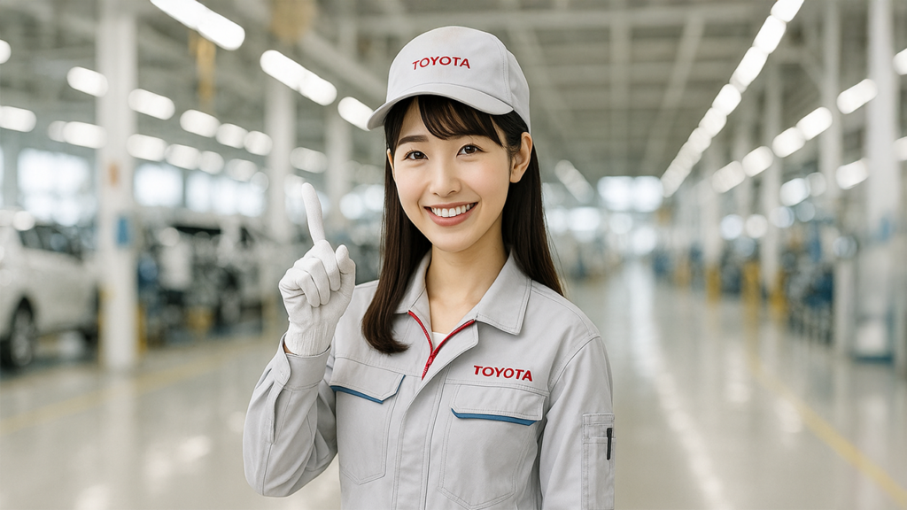 トヨタ期間工の女性