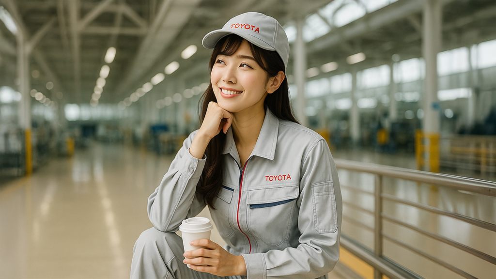 トヨタ期間工の女性