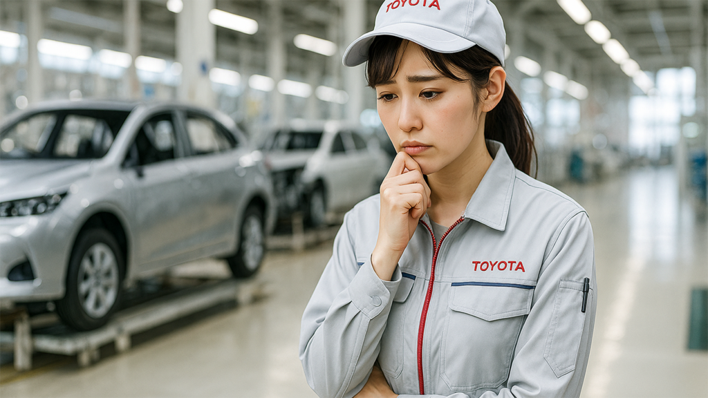 トヨタ期間工の女性