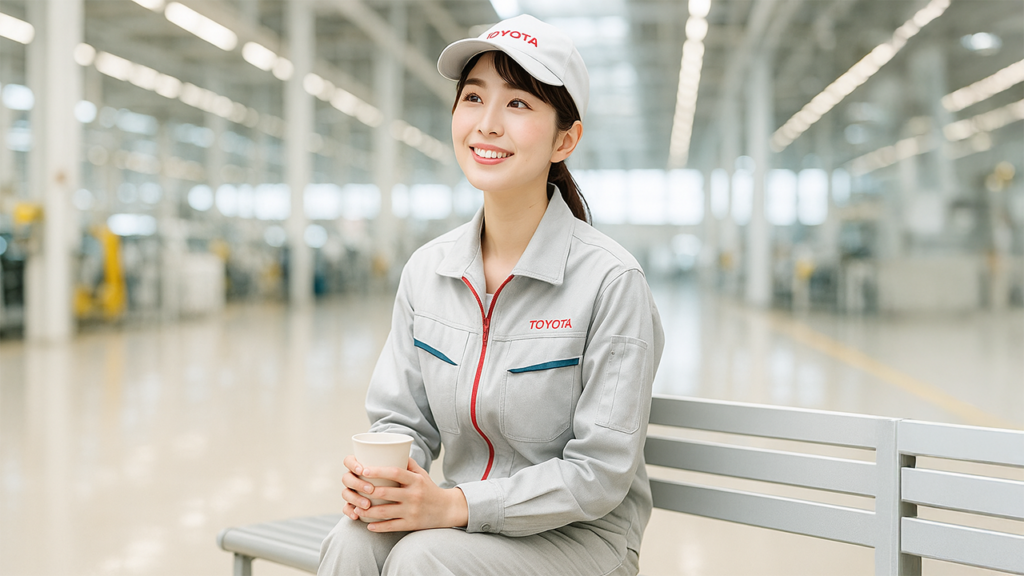 トヨタ期間工の女性