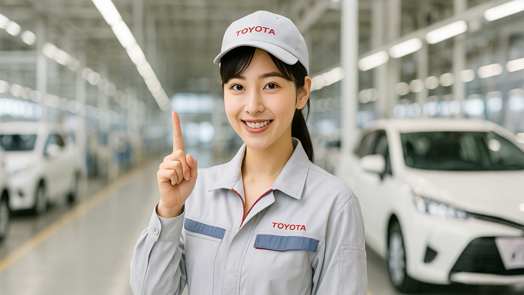 トヨタ期間工の女性