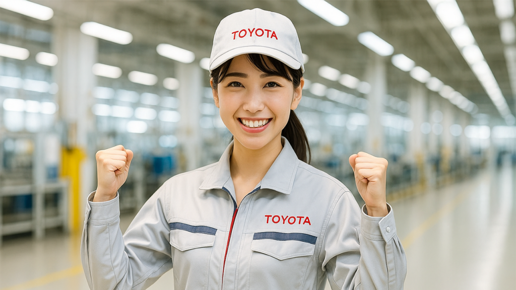トヨタ期間工の女性