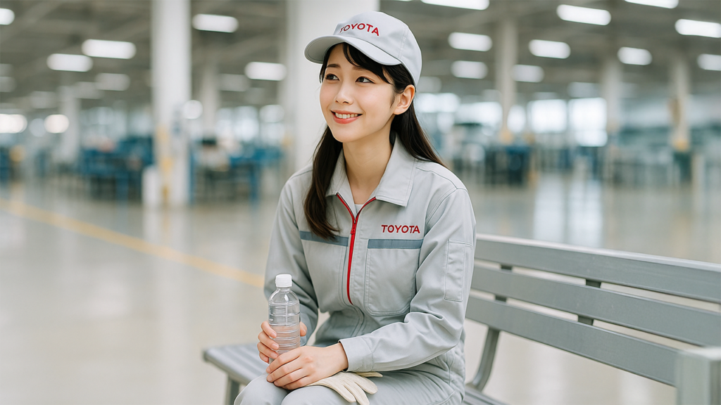 トヨタ期間工の女性