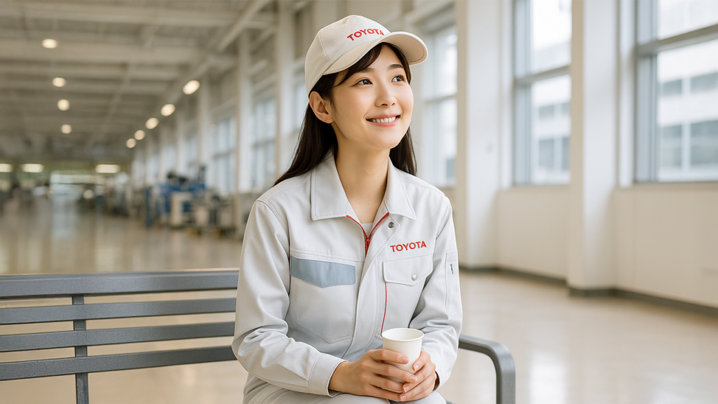 トヨタ期間工の女性