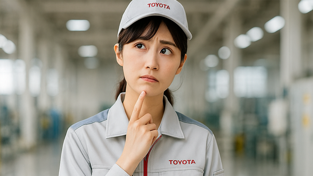 トヨタ期間工の女性