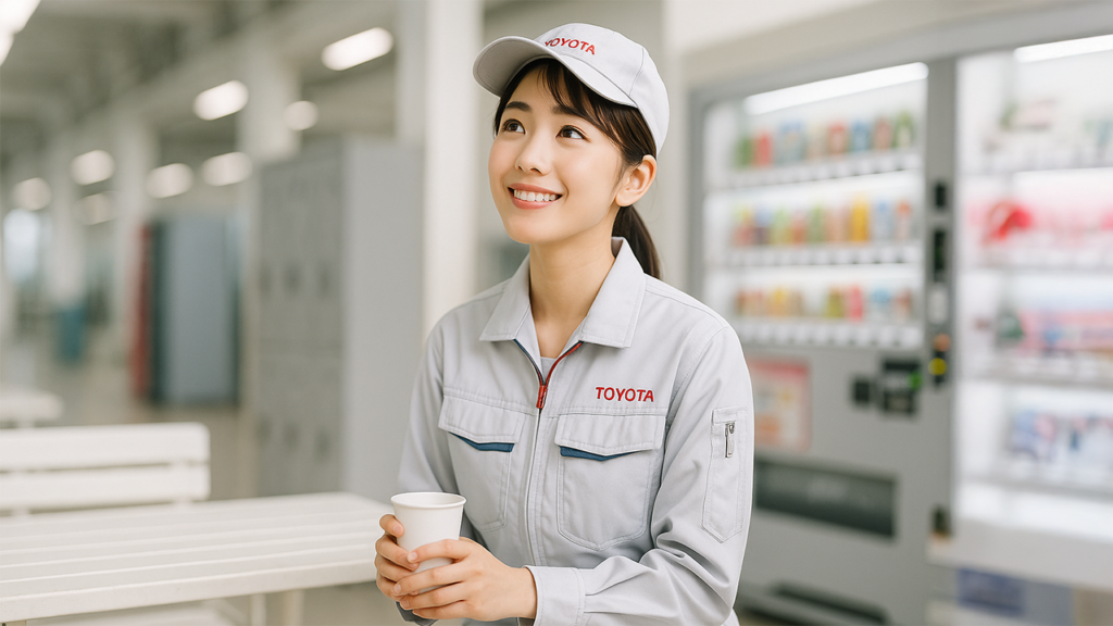 トヨタ期間工の女性