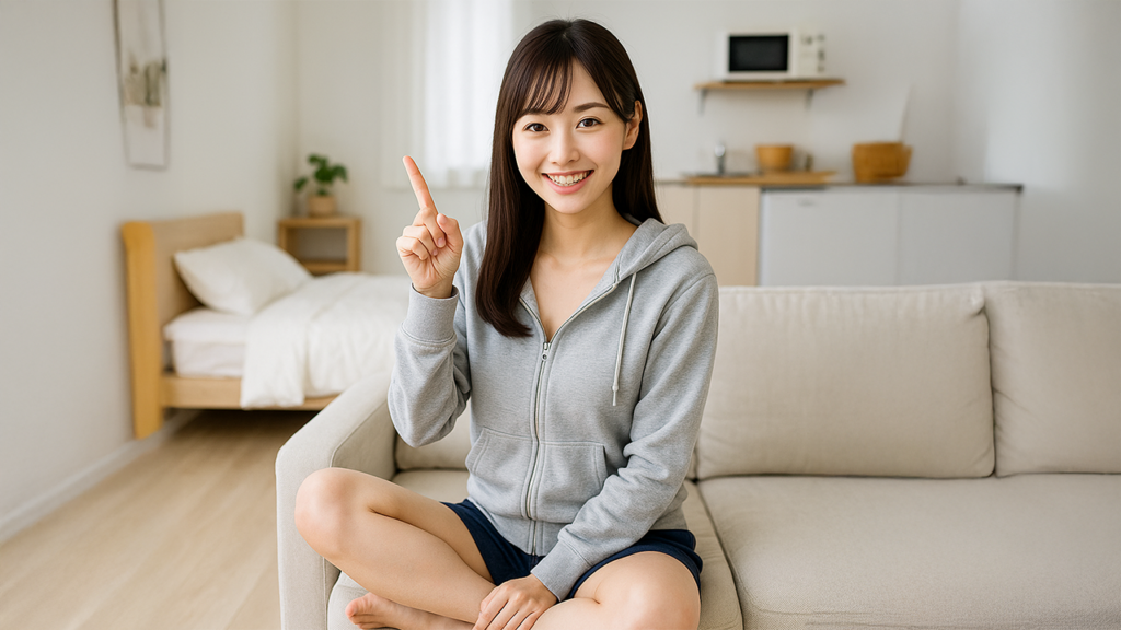 寮住まいの女性