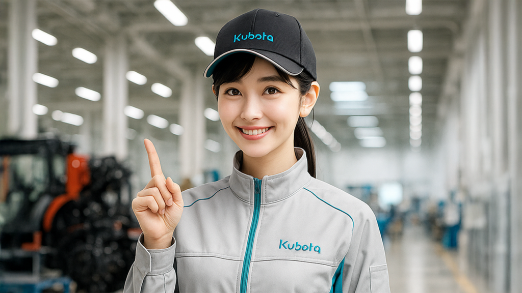 クボタ期間工の女性