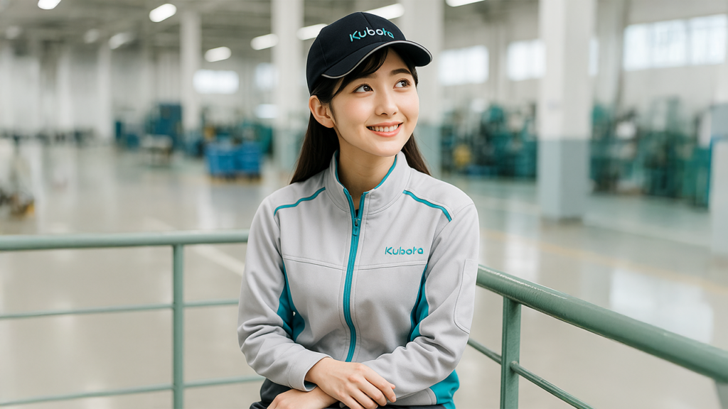 クボタ期間工の女性