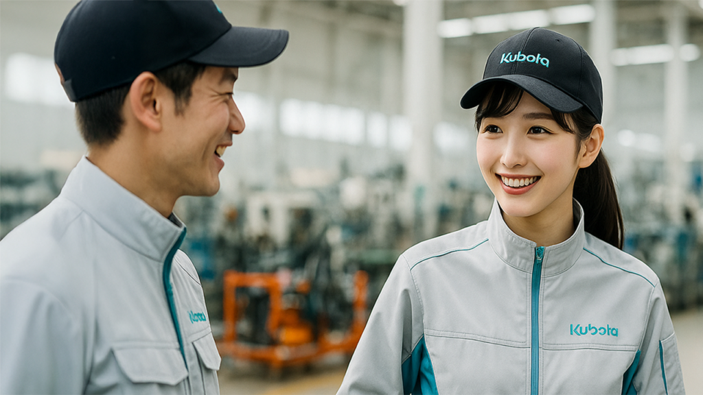 クボタ期間工の女性