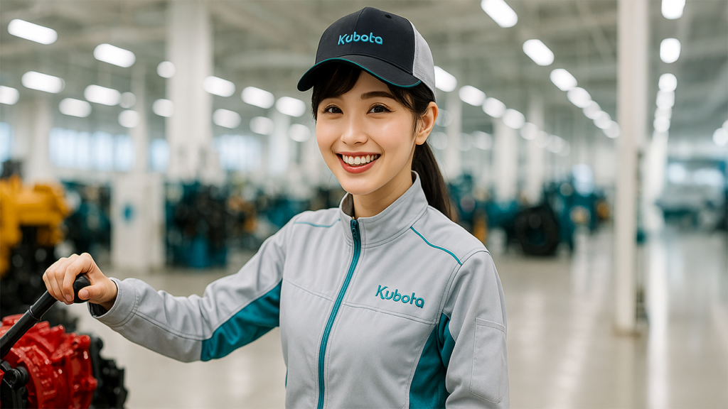 クボタ期間工の女性