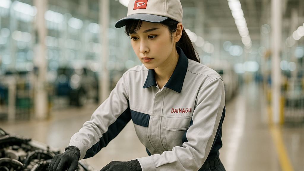 ダイハツ期間工の女性