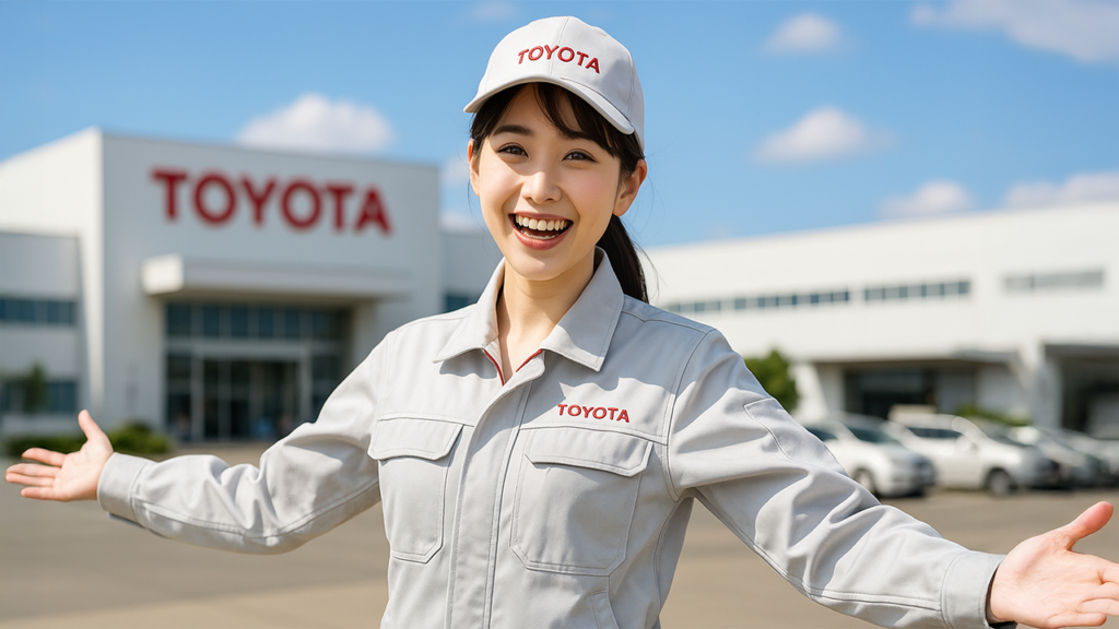 トヨタ期間工の女性